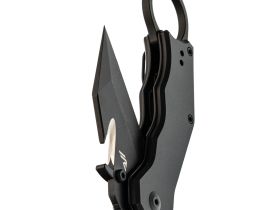 Складной нож-керамбит CIVIVI Amaroq, сталь Nitro-V, рукоять алюминий, черный