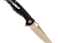 Складной нож QSP Knife Gavial, сталь D2, рукоять G10, черный