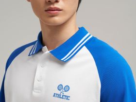 Поло прямого кроя из хлопка пике