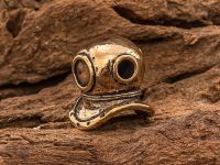Бусина для темляка Водолазный шлем, бронза