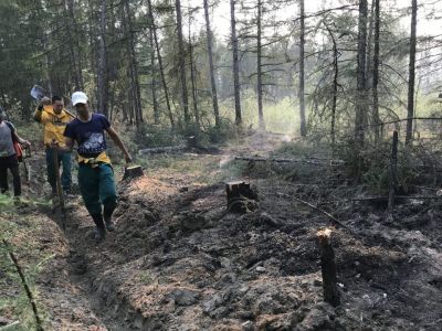 В Якутии, по данным на 13 августа, действуют 12 лесных пожаров