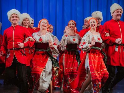 Кубанские Казаки на ярмарке