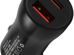 Автомобильное зарядное устройство Red Line AC-22 USB/USB-C 34 Вт Чёрное