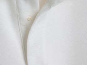 Поло свободного силуэта, Белый