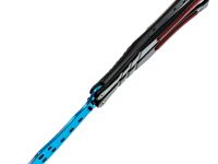 Тренировочный нож бабочка (балисонг) CS GO Скат, Blue