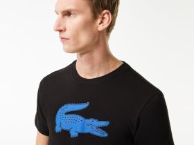 Мужская футболка Lacoste с принтом