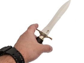 Туристический нож Адмирал, сталь Х12МФ, рукоять венге