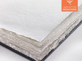 Блокнот для акварели Hahnemuhle Deckle Edge "Пейзаж" 15,3x10,3 см 30 л 250 г, 100% хлопок, среднее