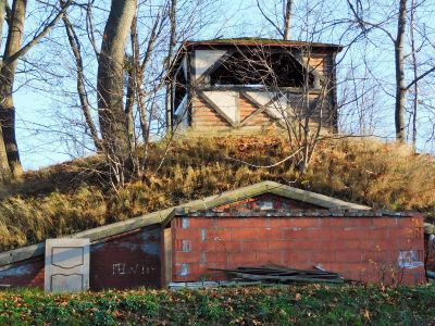 Бастион "Обертайх": казематированный траверс