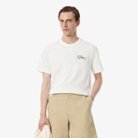 Мужская футболка Lacoste классического кроя из органического хлопка