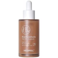 Восстанавливающая ампула с 70% комбучи и церамидами MEDIPEEL Hyal Kombucha Tea-Tox Ampoule