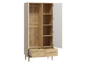 Распашной шкаф Тайрон 2-95x200 Сальвия