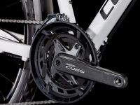 Дорожный велосипед Cube Nature Pro Allroad, год 2025, цвет Белый-Серый, ростовка 20.5