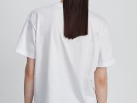 Футболка с принтом из хлопка