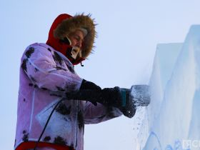 В Якутске стартовал основной этап конкурса ледовых скульптур «Бриллианты Якутии»