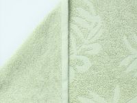 Полотенце махровое Tropico, зеленое