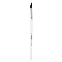 Кисть белка имитация №8 круглая Sketchmarker "111" ручка короткая