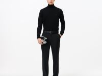 Мужская водолазка Lacoste из мериносовой шерсти