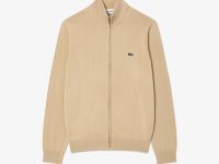 Мужской свитер Lacoste на молнии из органического хлопка