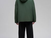 Утепленная куртка с воротником-стойкой