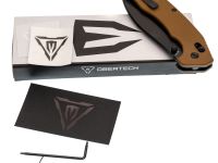 Складной нож Obertech ns-01 thumb stud, сталь VG-10, рукоять G10, койот