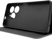 Чехол-книжка BoraSCO для TECNO Spark 20 Pro Чёрный