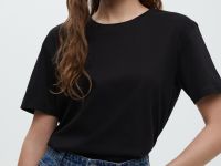 Футболка из мерсеризованного хлопка