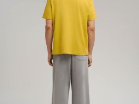 Футболка свободного кроя из джерси