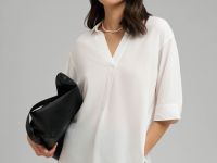 Легкая блузка свободного кроя