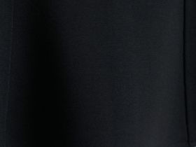 Майка с баской и рельефами, Черный