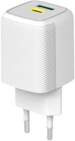Зарядное устройство Red Line NQC-9 20 Вт USB / USB-C Белое