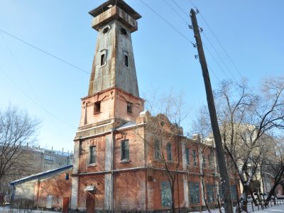 Здание типографии УВД областной администрации (ранее городская пожарная часть)