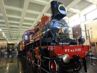 Траурный поезд (паровоз № У-127, вагон № 1691), который доставил тело Ленина Владимира Ильича в Москву в 1924 г.