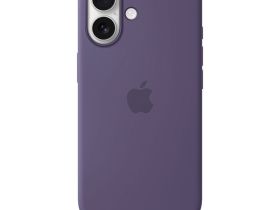 Чехол-накладка Silicone Case Series для iPhone 17 (фиолетовый)