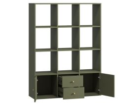Стеллаж Кейн 2-112x149 Оливковый