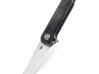 Нож складной Bestech Syntax, сталь 14C28N, рукоять микарта, черный