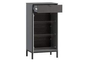 Обувница Трейвис 2-58x114 Графитовый