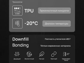 Утепленная куртка с капюшоном