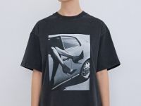 Футболка с фотопринтом, Серый