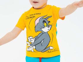 Фуфайка детская трикотажная для мальчиков (футболка)