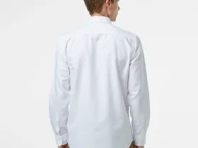 Мужская хлопковая рубашка Lacoste приталенного кроя