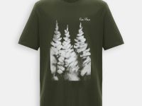 Футболка из хлопка с принтом