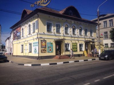 Здание, в котором располагался госпиталь