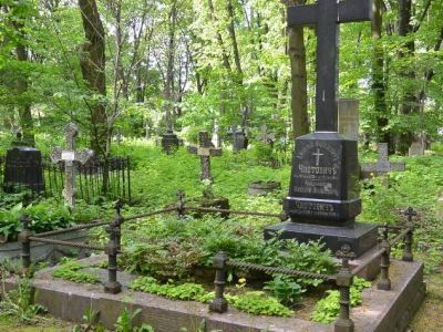 Могила Чистовича Н.Я. (1860-1926), врача