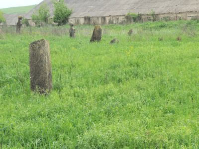 Стелы надмогильные (17 стел)