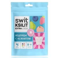 Леденцы на палочке Swit by Revyline Ksilit Extra Mix, 8 шт.