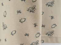 Поло из хлопка с принтом, Бежевый