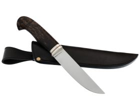 Нож Лидер 1, сталь D2, рукоять карельская береза