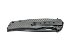 Складной нож Boker Magnum Black Carbon, сталь 440A, рукоять G10/карбон