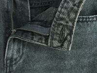 Широкие джинсы для девочек, Серый